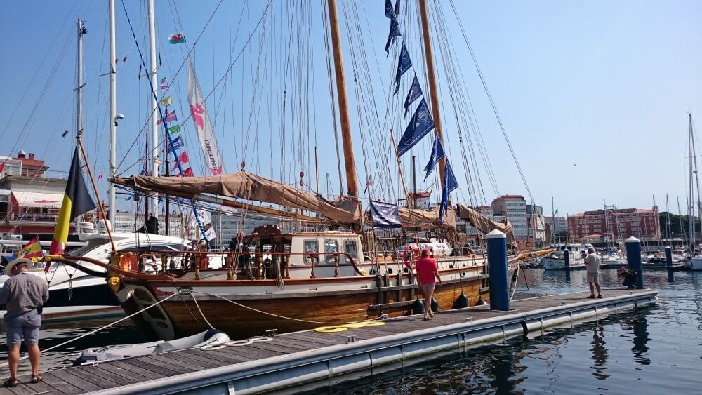 zeilschip Rupel - The Tall Ships Races 2022