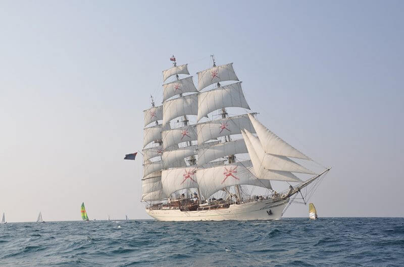 zeilschip Shabab Oman II - The Tall Ships Races 2022